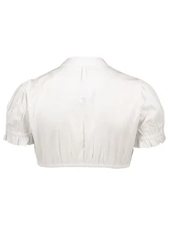 Dirndlbluse in Weiß