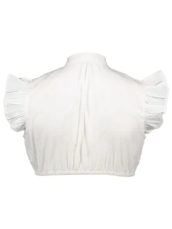 Dirndlbluse in Weiß