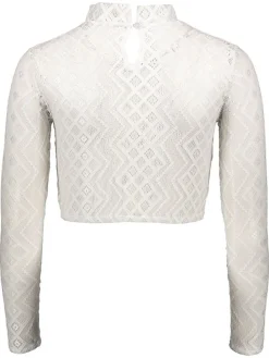 Dirndlbluse in Weiß