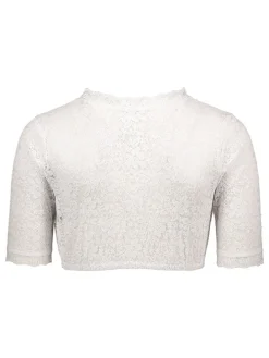 Dirndlbluse in Weiß