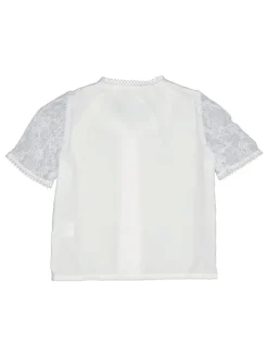 Dirndlbluse in Weiß