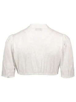 Dirndlbluse in Weiß