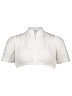 Dirndlbluse in Weiß