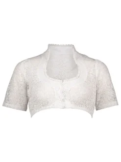 Dirndlbluse in Weiß