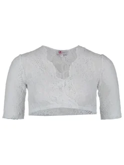 Dirndlbluse in Weiß
