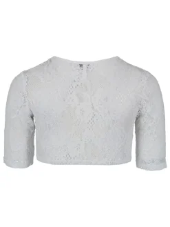 Dirndlbluse in Weiß