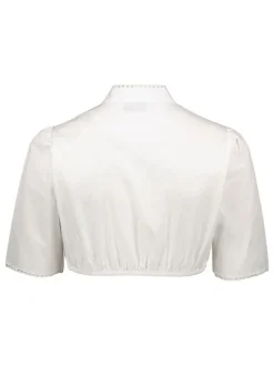 Dirndlbluse in Weiß