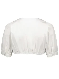 Dirndlbluse in Weiß