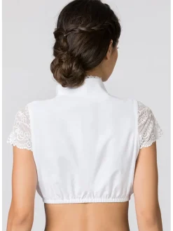 Dirndlbluse ''Livie'' in Weiß