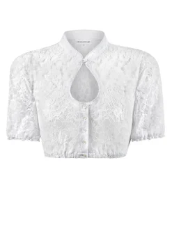Dirndlbluse "Marita" in Weiß
