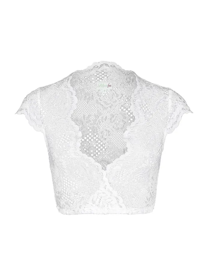Dirndlbluse ''Nalia'' in Weiß