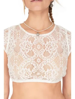 Dirndlbluse RECKENDORF in offwhite