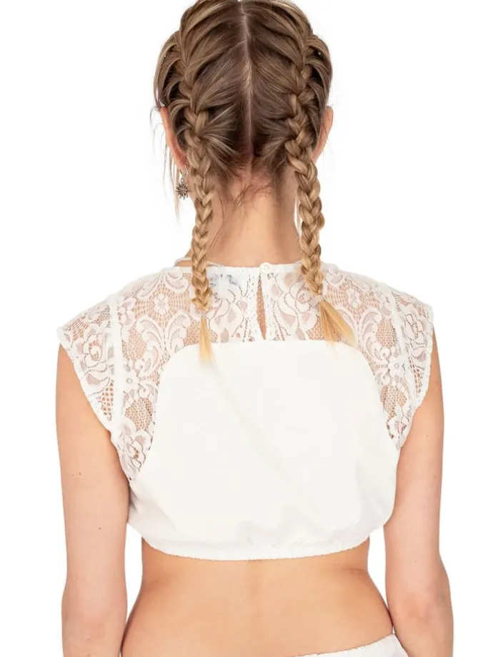 Dirndlbluse RECKENDORF in offwhite