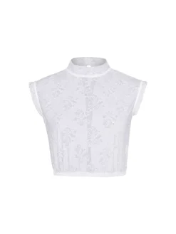 Dirndlbluse ''Rose'' in Weiß