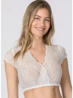 Dirndlbluse "Selina" in creme