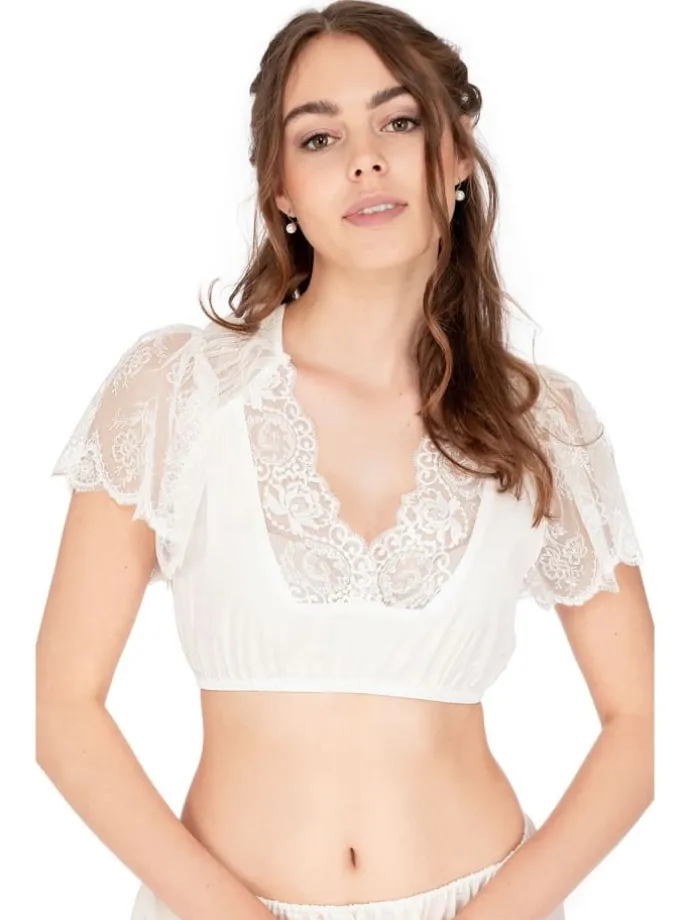 Dirndlbluse TINEA in ecru