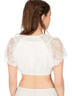 Dirndlbluse TINEA in ecru