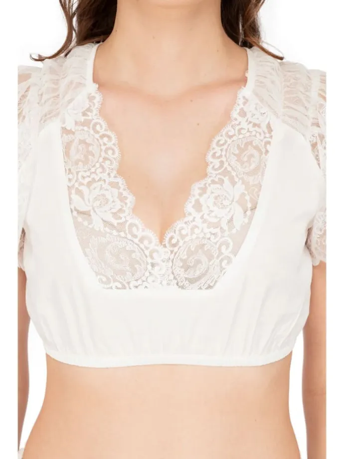 Dirndlbluse TINEA in ecru