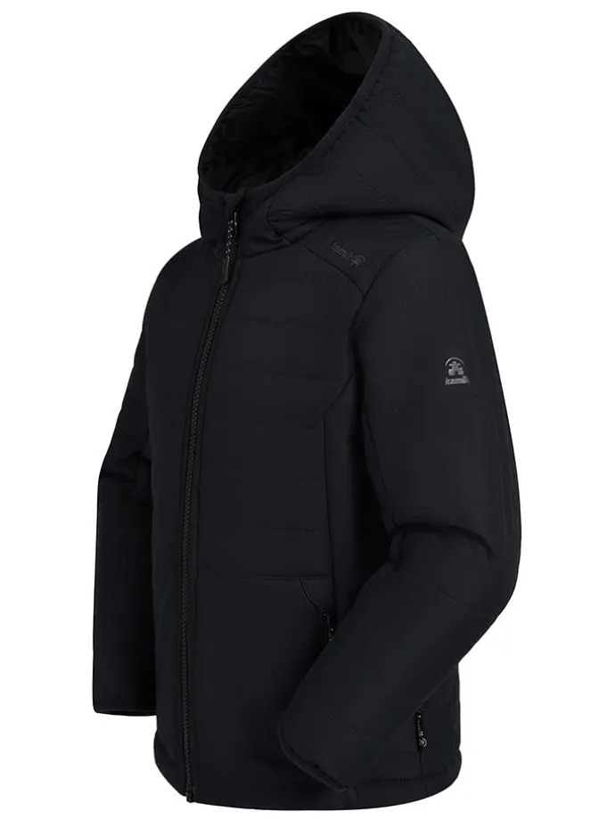 Dünne Ganzjahres-Steppjacke "Neel" in Schwarz