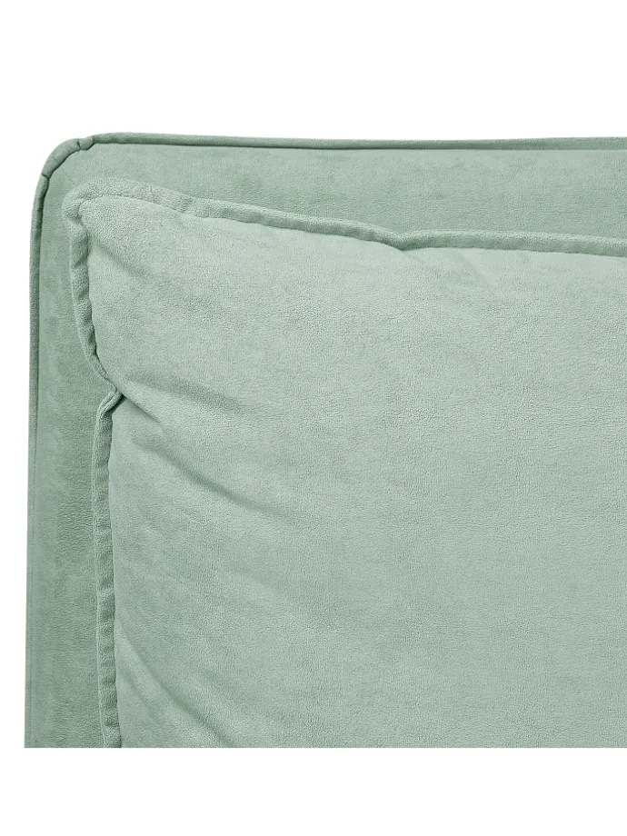 Doppelbett BAJONNA in Grün - (W) 204 x (H) 102 x (L) 235 cm