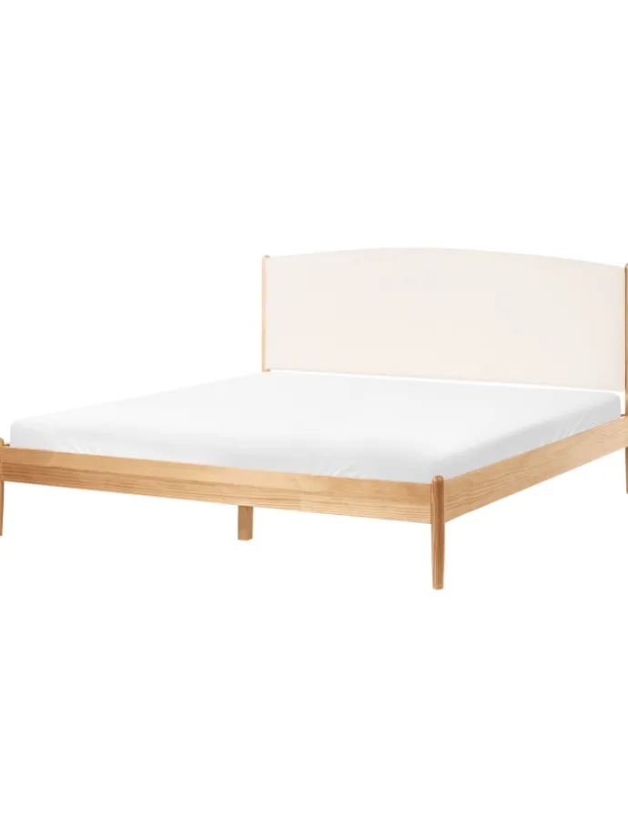 Doppelbett CLAIRAC in Braun - (W) 187 x (H) 100 x (L) 208 cm