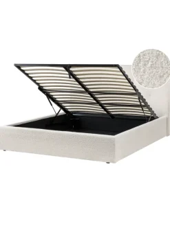 Doppelbett LORIENT in Weiß - (W) 177 x (H) 112 x (L) 216 cm