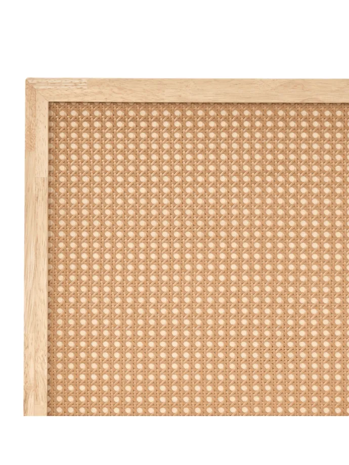 Doppelbett MONPAZIER in Braun - (W) 125 x (H) 99 x (L) 208 cm