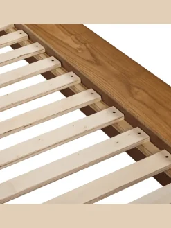 Doppelbett ZEN in Braun/Weiß - (W) 308 x (H) 86 x (L) 229 cm