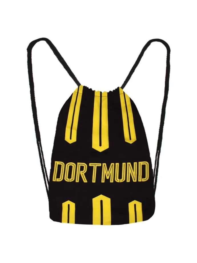 Dortmund Turnbeutel Sportbeutel in Schwarz