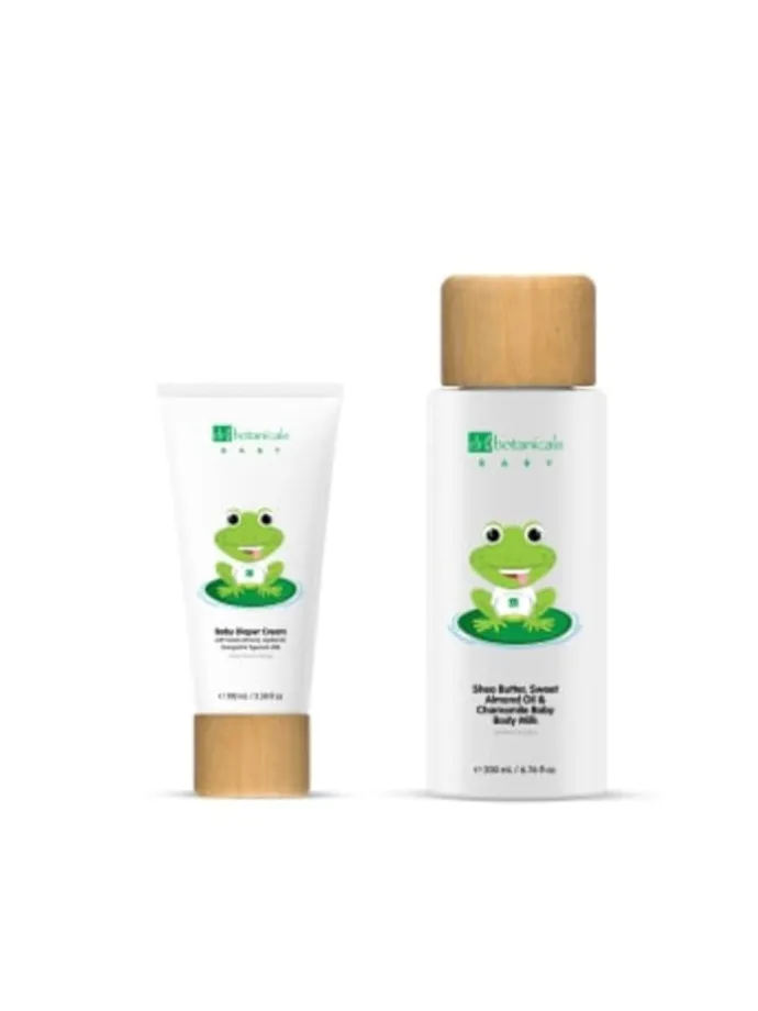 Dr.Botanicals Baby Collection Sweet Almond Oil Diaper Cream and Body Milk