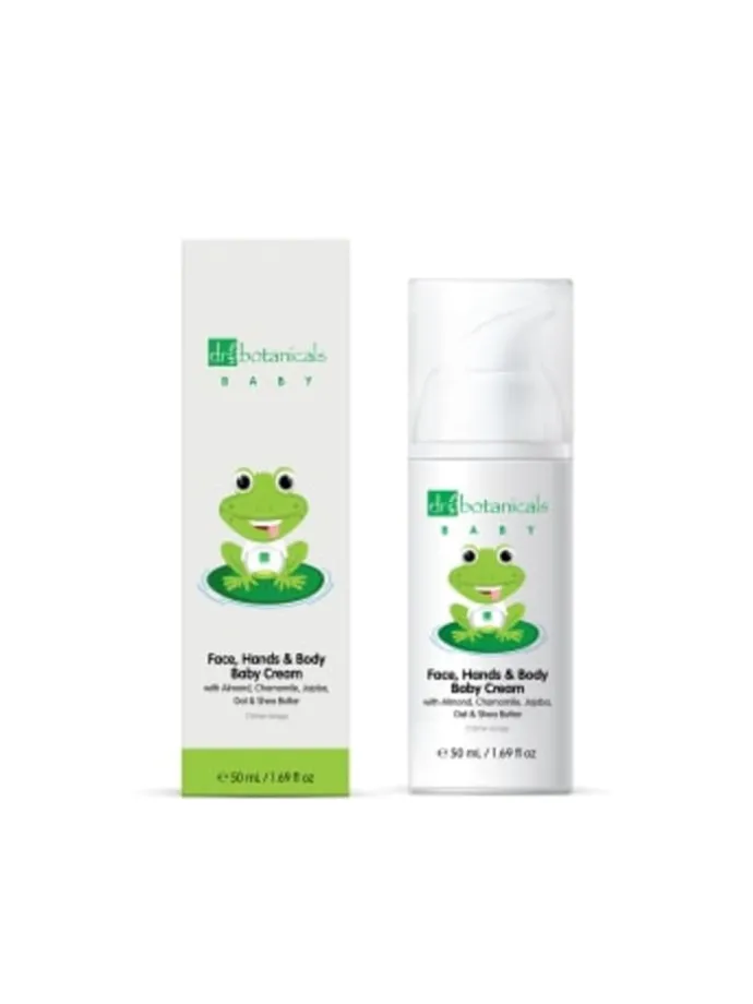 Dr.Botanicals Baby Collection Bubble Bath and Cream