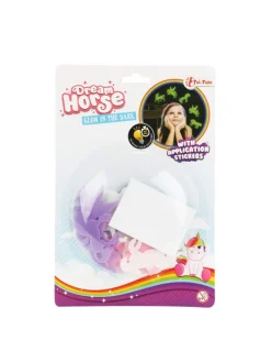 DREAM HORSE Glow in The Dark Shapes Einhorn-Aufkleber (12 Stück) in mehrfarbig