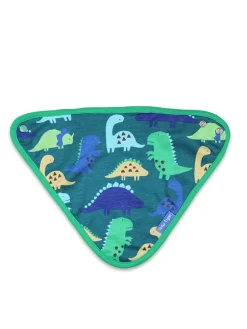 Dreieckstuch in Blau/ Grün - (L)35 x (B)25 cm