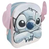 3D-Rucksack "Stitch" in Hellblau/ Rosa