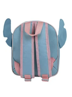 3D-Rucksack "Stitch" in Hellblau/ Rosa