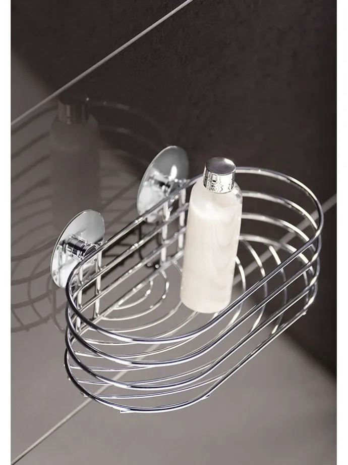 Duschablage in Silber - (B)23,5 x (H)10,5 x (T)13,5 cm