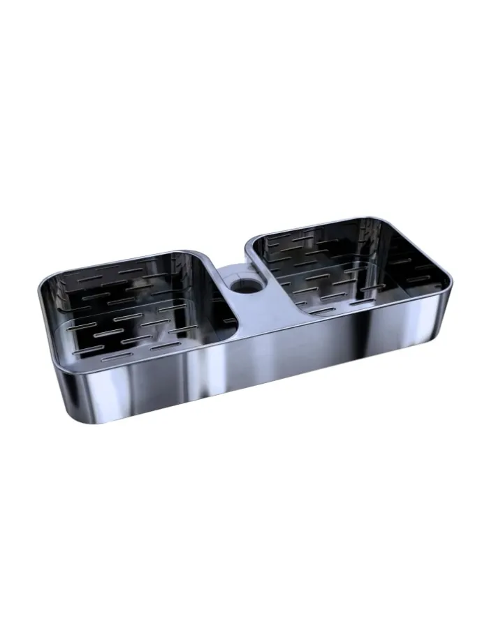 Duschablage Lobos für Brausestangen chrom