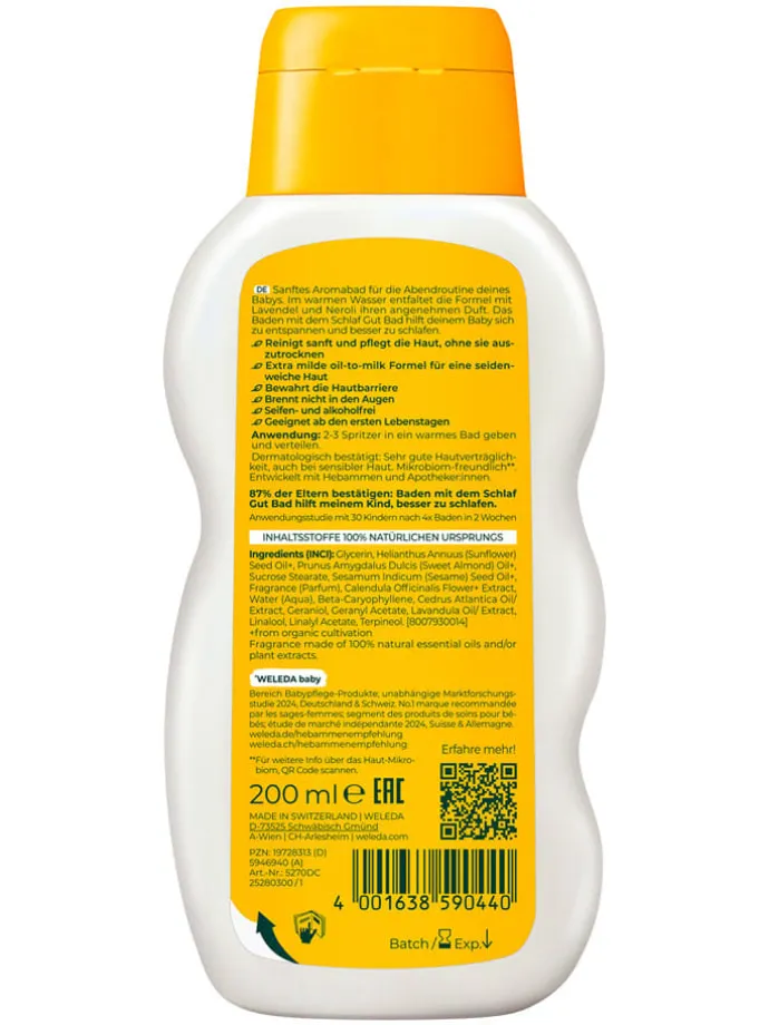 Duschgel "Schlaf Gut Bad", 200 ml