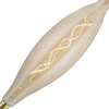 E27 LED-Leuchtmittel in Warmweiß EEK G A bis G Ø 12 cm in Gold