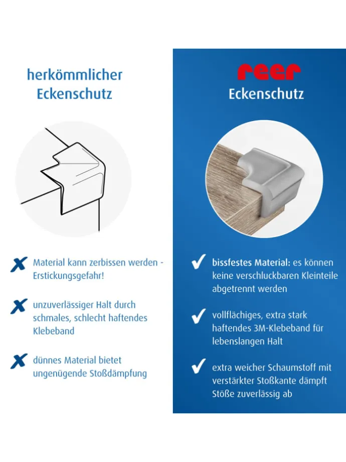 Eckenschutz soft grau in Grau ab 0 Monate
