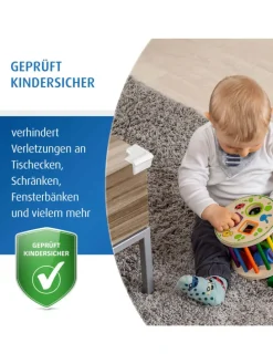 Eckenschutz soft weiß in Weiß ab 0 Monate