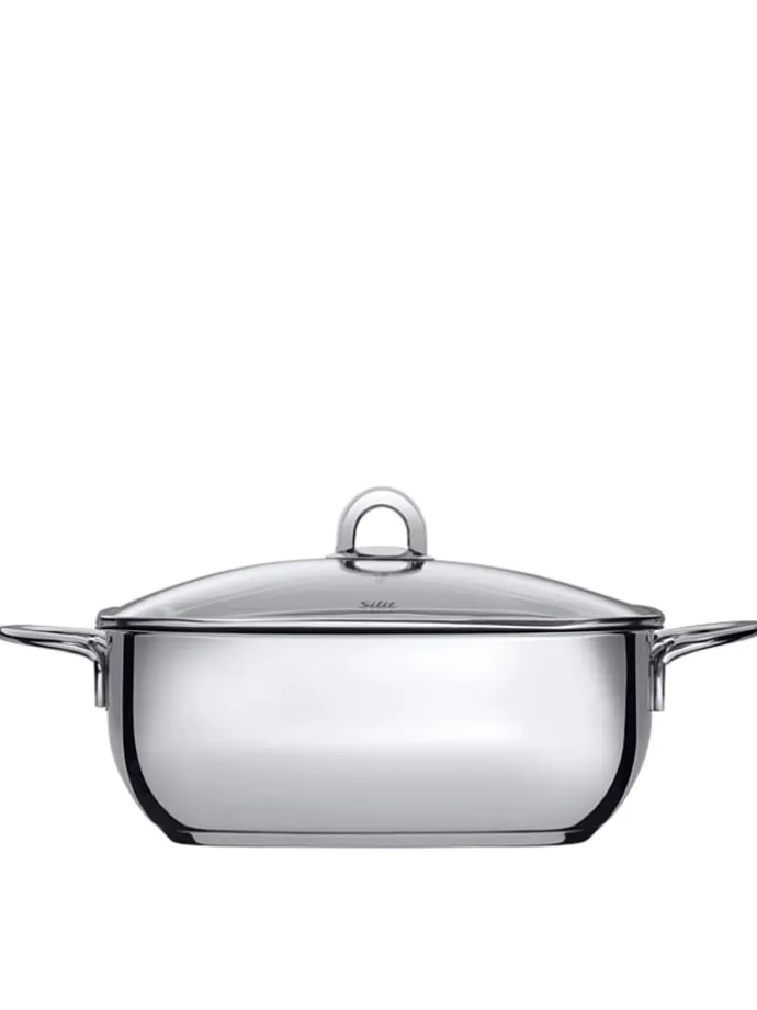 Edelstahl-Bräter "Studio" - (B)28 x (H)10 x (T)28 cm