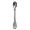 Edelstahl-Fütterlöffel - Antique Silver in Silber