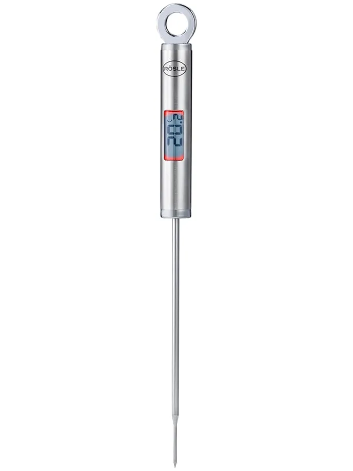 Edelstahl-Küchenthermometer - (L)22 cm