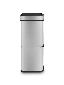 Edelstahl-Recycling-Mülleimer - 64 l