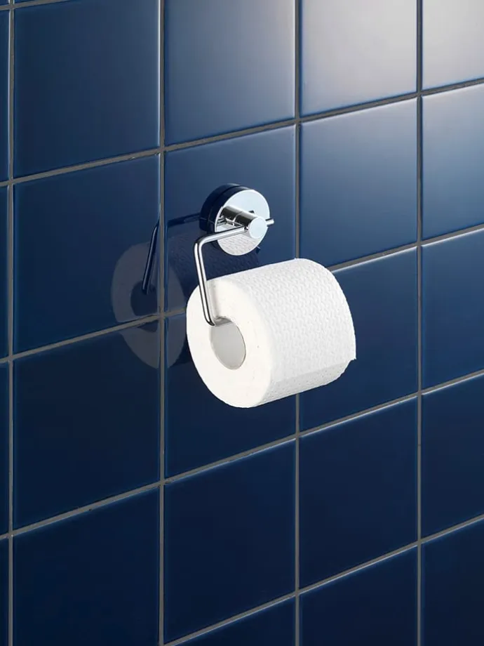 Edelstahl-Toilettenpapierhalter "Milazzo" - (B)13,5 x (H)17,5 x (T)16 cm