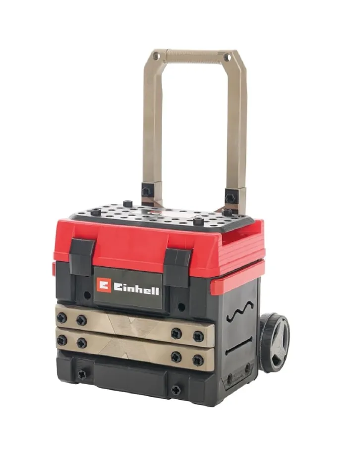 Einhell KIDS E-Case Kinder Werkbank (110 Teile) in mehrfarbig