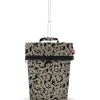 Einkaufstrolley in Beige/ Schwarz - (B)43 x (H)53 x (T)21 cm