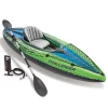 Ein-Personen-Kajak in Blau/ Grün - (B)274 x (H)33 x (T)76 cm