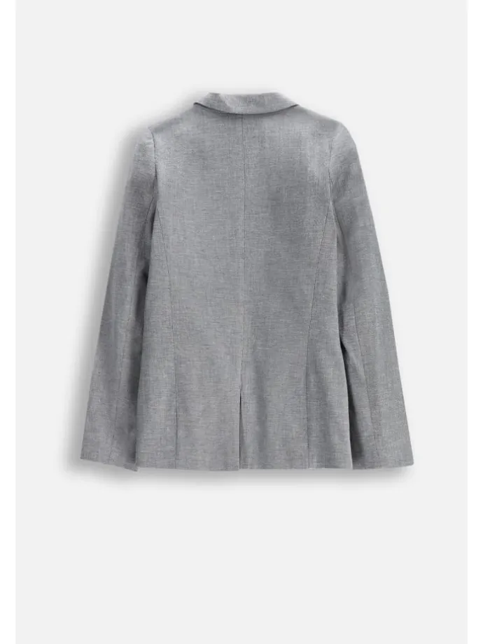 Einreihiger Blazer in bunt